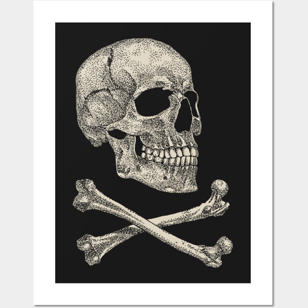 Crossbones Wall Art by eriksandisatresa